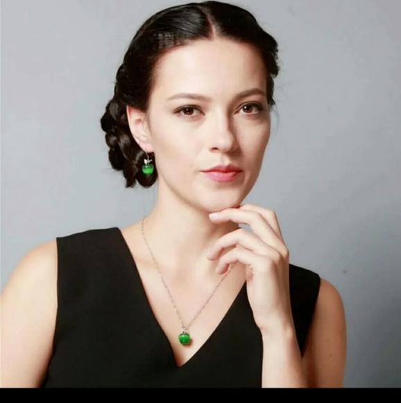 Fashion Silver-Tone Earring & Necklace Set - Picture 2 of 10